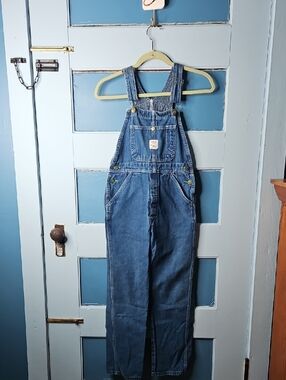 Pointer Brand Classic Kids Denim Overalls - Blue Size 12